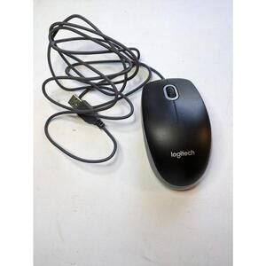 Logitech M100 USB Corded M-U0026 Scroll Wheel Optical Mouse